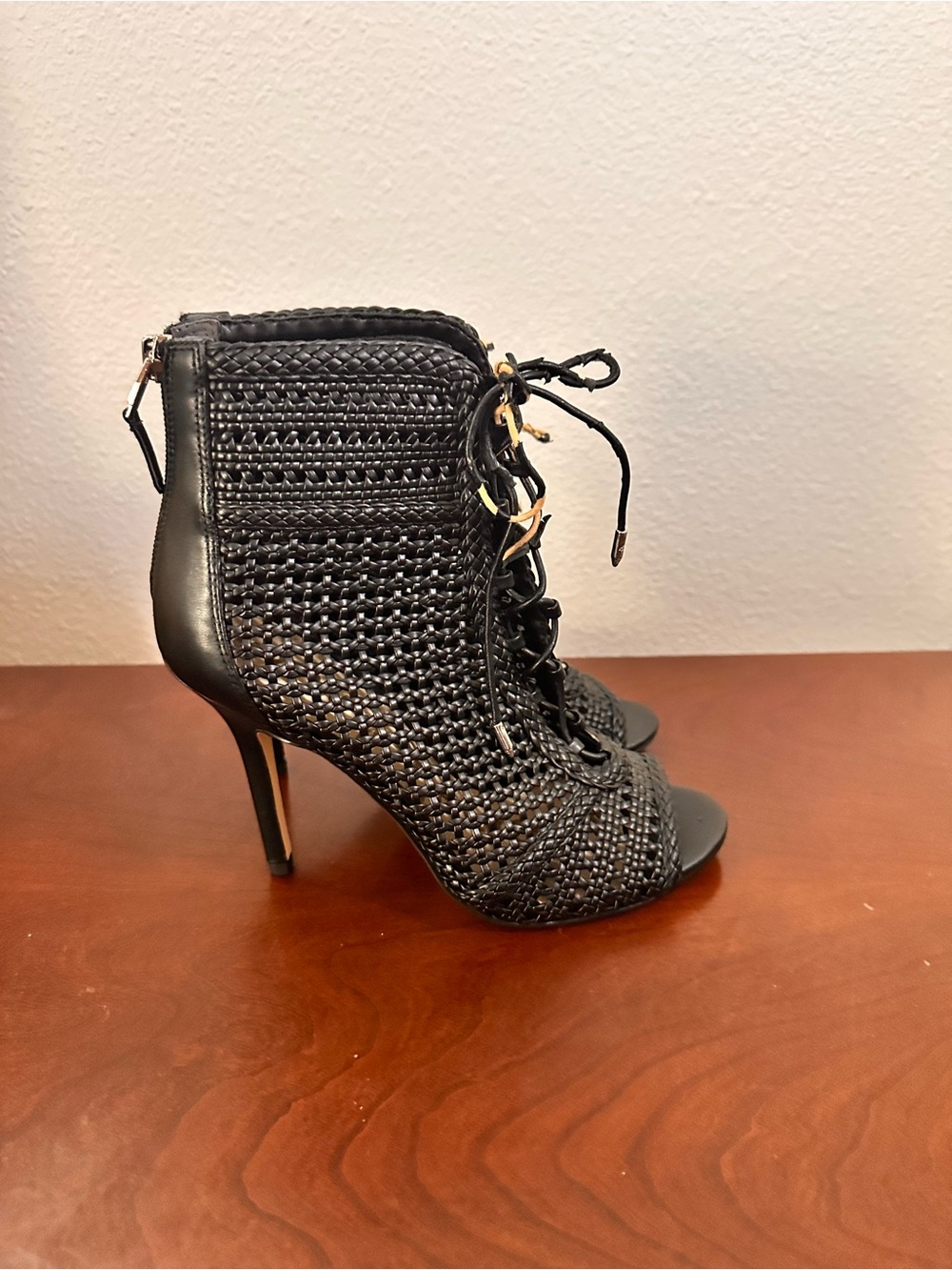 Sam Edelman Abbie Open Toe Boots – Size 6.5 – 4” Heel - Picture 4 of 9